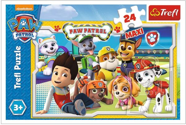 TRF14287 - Maxipuzle de 24 piezas PAW PATROL - 1