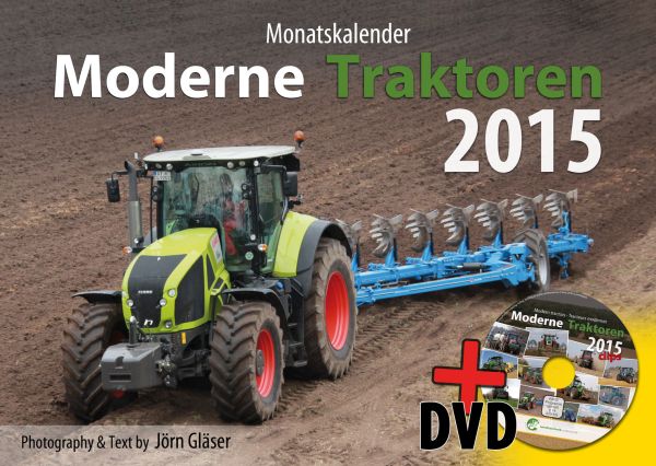 CALTRACMOD2015 - Calendario 2015 MODERN TRACTORS y DVD 35mn - 1
