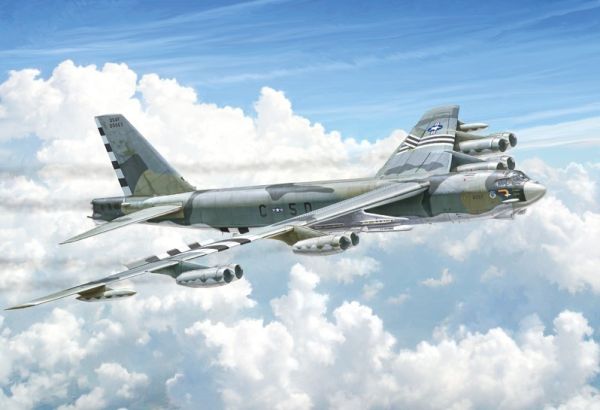 ITA1442 - Avión B-52H Stratofortress para montar y pintar - 1