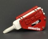 YCC402-1R - BRH Rojo para excavadora KOMATSU PC 300-8. PC350-8. PC450 - 1