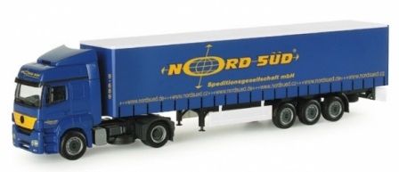 HER154109 - MERCEDES Axor II 4x2 con remolque 3 Ejes NORTE SUR - 1