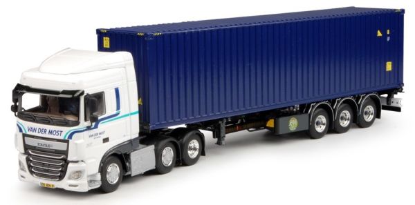 TEK67389 - DAF XF 106 Euro 6 SC 3 ejes Con portacontenedores y contenedor de 40 pies VAN DER MOST - 1