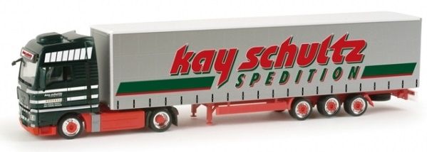 HER156493 - MAN TGX XXL 4x2 con remolque de lona 3 ejes KAY SCHULTZ - 1