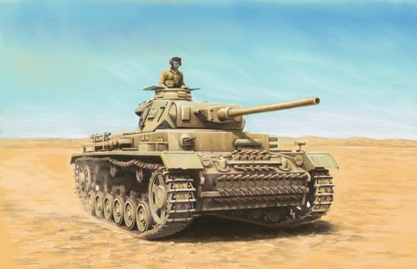 ITA15757 - Char Pz. Kpfw. III Ausf.J/L/M/N para montar y pintar - 1