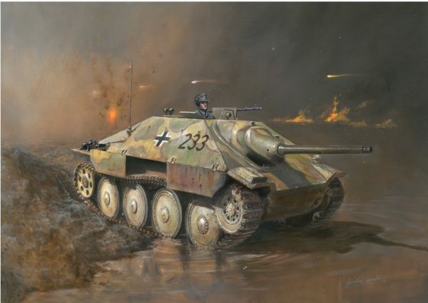 ITA15767 - Tanque Jagdpanzer 38(t) Hetzer para armar y pintar - 1