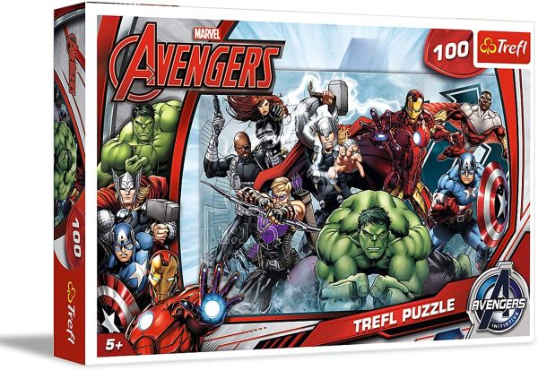 TRF16272 - Puzzle 100 Piezas AVENGERS al ataque - 1