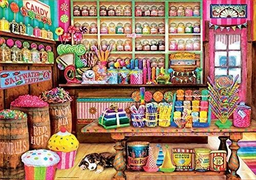 EDU17104 - Rompecabezas 1000 Piezas tienda de dulces - 1