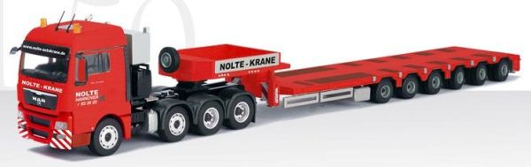 CON70178/04 - MAN TG X XLX SLT 4 ejes Con góndola rebajada 6 ejes NOLTE KRANE - 1