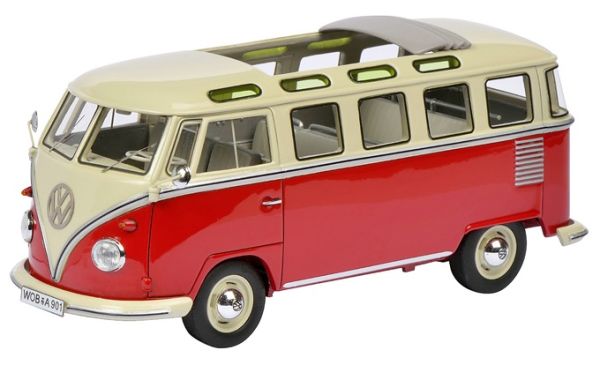 SCH8990 - VW T1 Bus rojo y blanco - 1