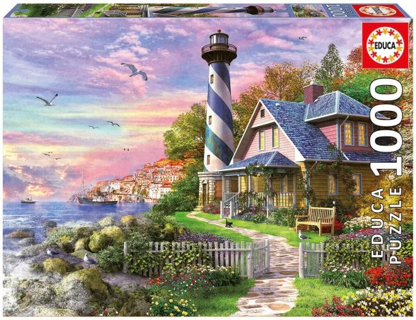 EDU17740 - Rompecabezas Rock Baby Lighthouse de 1000 piezas - 1
