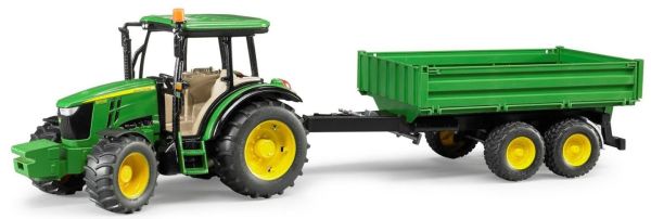 BRU2108 - JOHN DEERE 5115 M con remolque Ech:1/16 - 1