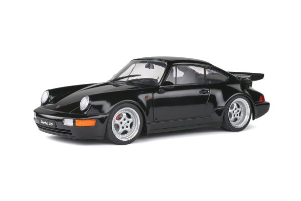 SOL1803404 - PORSCHE 911 (964) Turbo 3.6 negro 1993 - 1