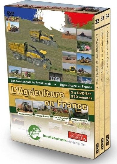 PACKDVDFR - Pack 3 DVD Agricultura en Francia vol. 1-2-3 - 1