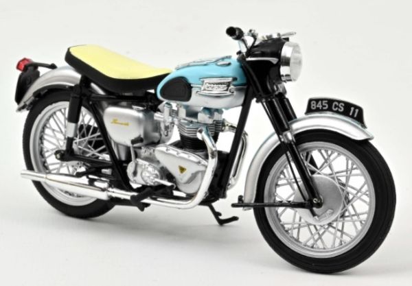 NOREV182040 - TRIUMPH Bonneville 1959 Azul y plata - 1