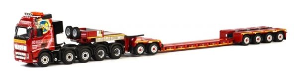 WSI01-1257 - VOLVO FH2 10x4 con portaequipajes pesados Nooteboom 2+4 JAN COESENS - 1