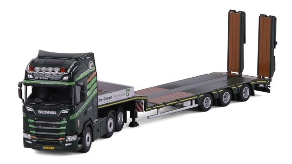 CAV20-1287 - SCANIA S Highline 6x2 con plataforma portamaquinaria de 3 ejes – DE GROEN Transport BV - 1