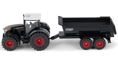 SIK2001 - FENDT 942 Vario con volquete KRAMPE HP20 negro - 1