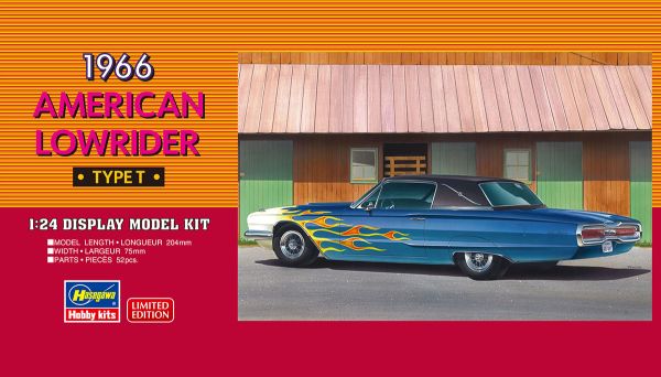 HAW20379 - American Lowrider Type T 1966 para montar y pintar - 1