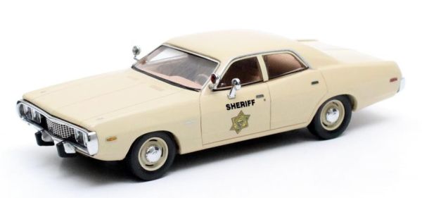 MTX20405-152 - DODGE Coronet 4 puertas 1973 beige - Sheriff - Limitado a 408ex. - 1