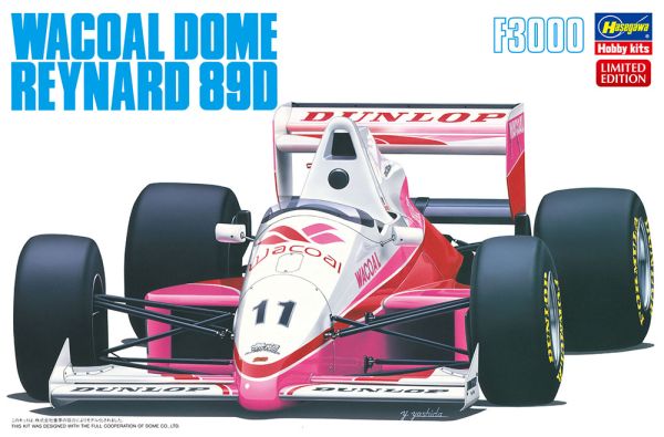 HAW20410 - Coche F1 CÚPULA WACOAL Reynard 89D para montar y pintar - 1