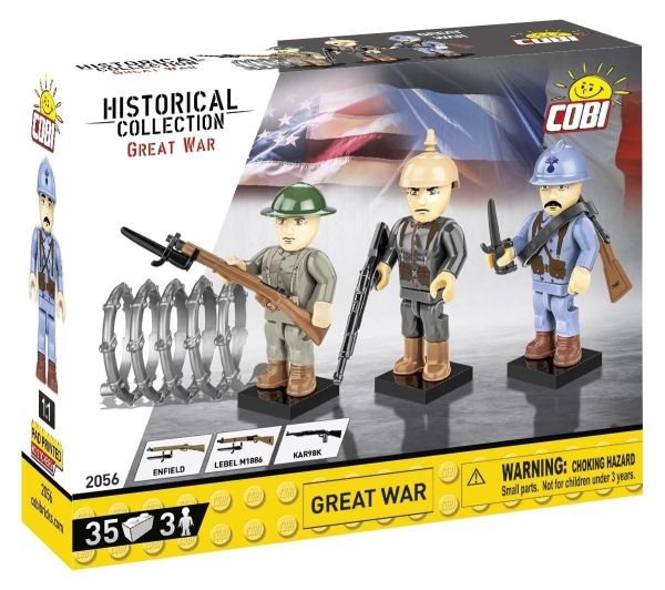 COB2056 - Soldados - Colección Histórica - 35 piezas - 1