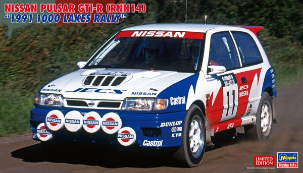HAW20605 - NISSAN Pulsar GTI-R - 1000 Lakes Rally 1991 para montar y pintar - 1