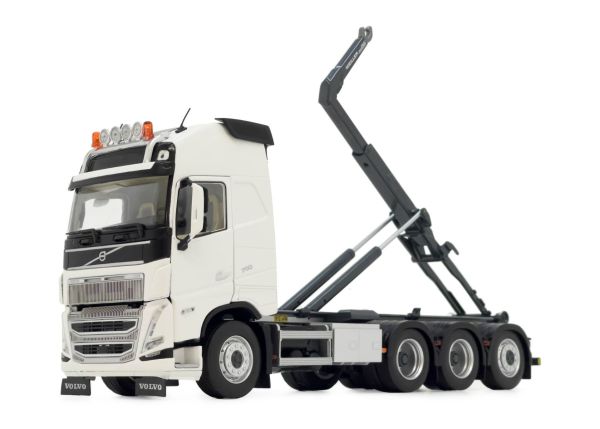MAR2235-01 - VOLVO FH5 8x4 blanco con gancho Meiller - 1