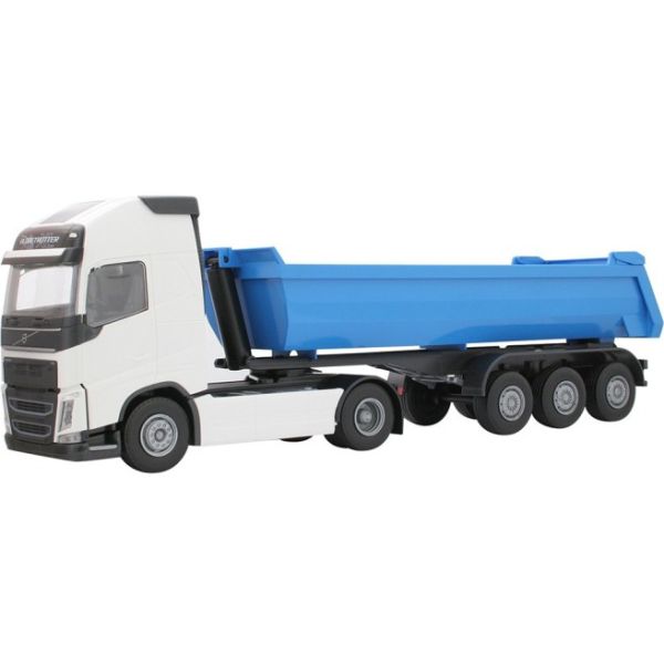 EMEK22351 - VOLVO FH16 4x2 blanco con caja de 3 ejes - 1