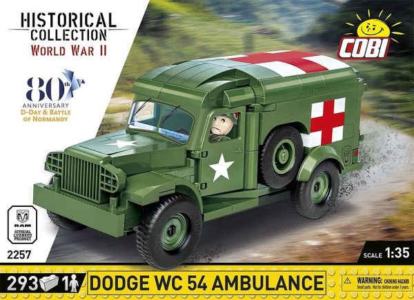 COB2257 - DODGE WC-54 1942 ambulancia 80 Aniversario del Día D - 293 Monedas - 1