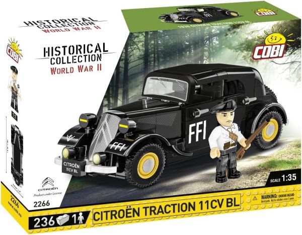 COB2266 - CITROEN Traction 11C BL 1938 - 236 piezas - 1