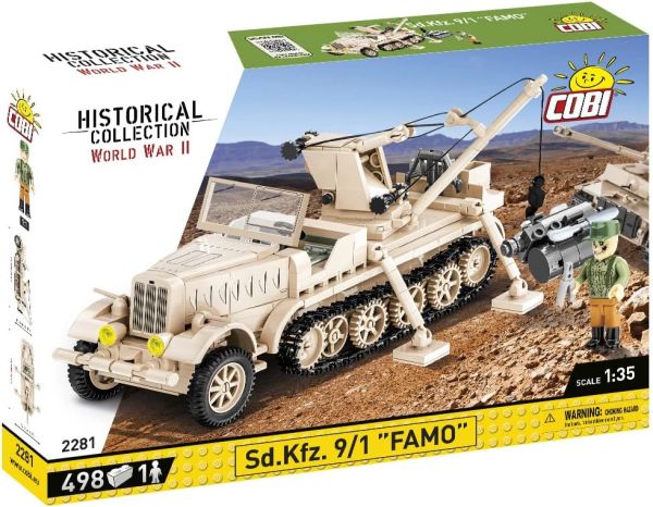 COB2281 - SD.KFZ.9/1 FAMO - 502 piezas - 1