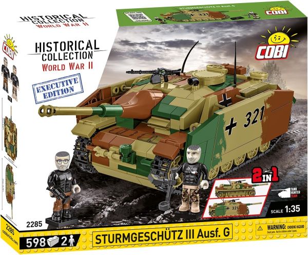 COB2285 - Tanque STURMGESCHUTZ III AUSF.G - 631 Piezas - 1