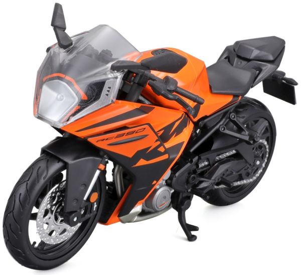 MST22907 - Motocicleta KTM RC 390 naranja y negra - 1
