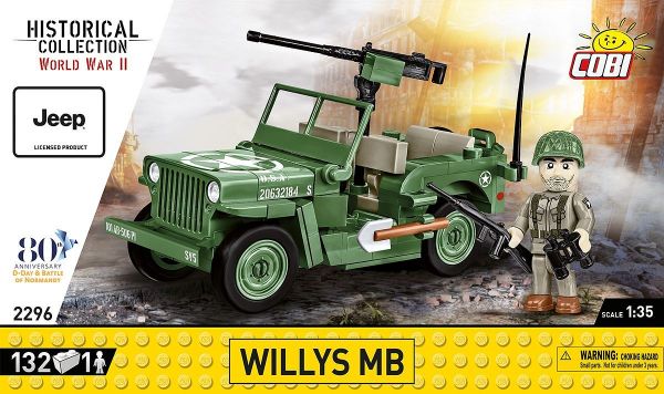 COB2296 - JEEP Willys MB con M2 80º Aniversario - 150 Monedas - 1