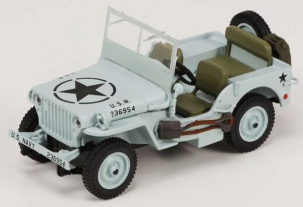 MCITY24217 - Jeep Willys azul de la Armada de EE. UU. - 1