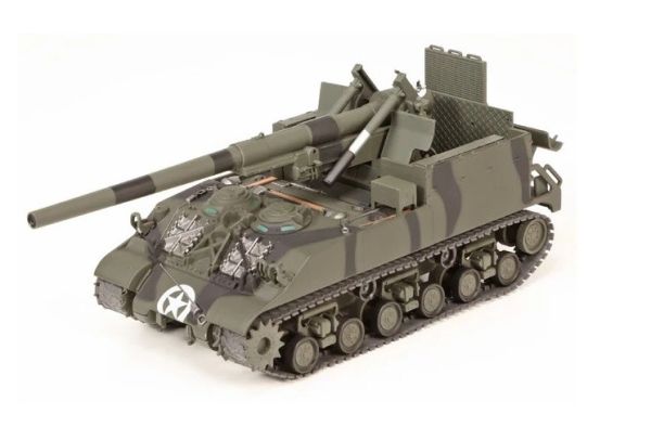 MCITY24220 - Tanque M40 con cañón de 155 mm - 991.º Batallón de Artillería de Campaña, Alemania, marzo de 1945 - 1