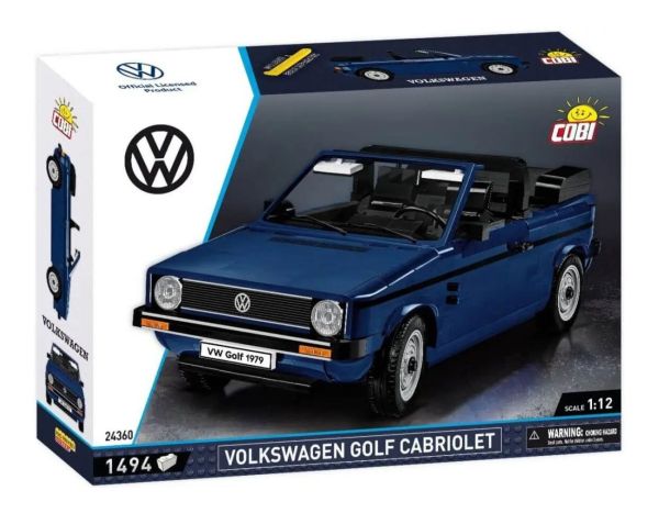 COB24360 - VOLKSWAGEN Golf I Convertible 1979 Azul - 1494 piezas - 1