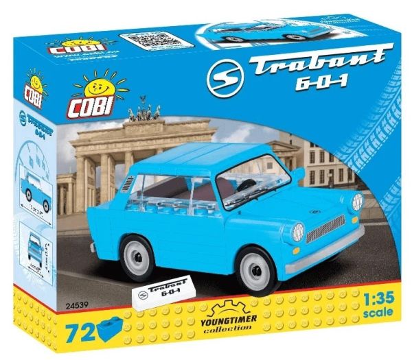 COB24539 - TRABANT 601 Azul - 72 piezas - 1