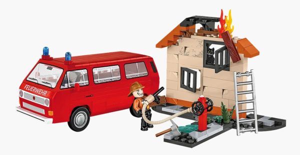 COB24635 - VOLKSWAGEN T3 - Bomberos - 238 piezas - 1