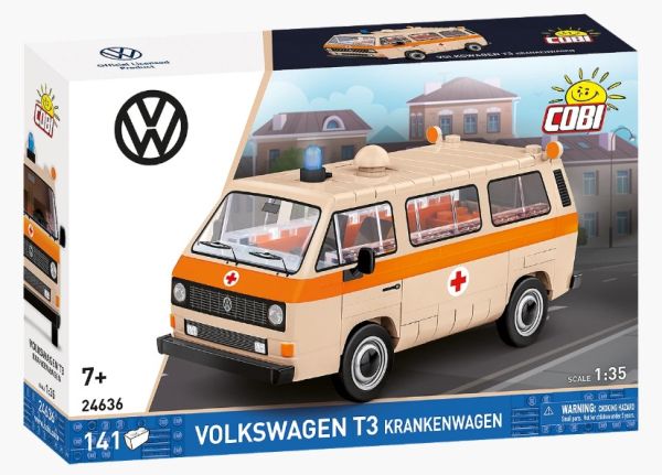 COB24636 - VOLKSWAGEN T3 - Ambulancia - 141 piezas - 1