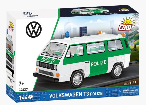 COB24637 - VOLKSWAGEN T3 - Polizei - 144 piezas - 1