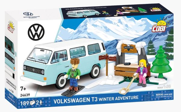 COB24639 - VOLKSWAGEN T3 Aventura invernal - 189 piezas - 1