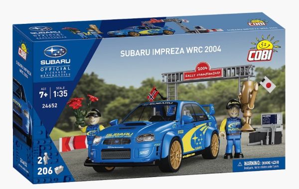 COB24652 - SUBARU Impreza WRC 2004 - 206 piezas - 1