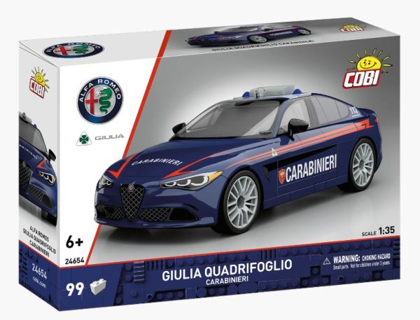 COB24654 - ALFA ROMEO Giulia Quadrifoglio - Carabinieri - 99 piezas - 1