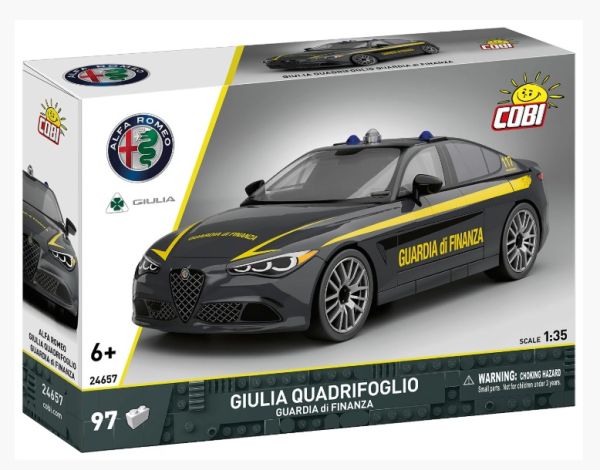 COB24657 - ALFA ROMEO Giulia Quadrifoglio - Guardia di Finanza - 97 piezas - 1