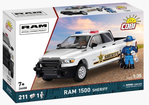 COB24658 - RAM 1500 - Sheriff - 211 piezas - 1