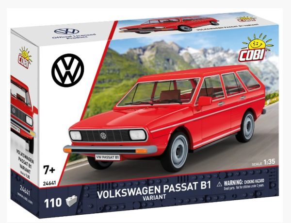 COB24661 - VOLKSWAGEN Passat B1 Variant rojo - 110 piezas - 1