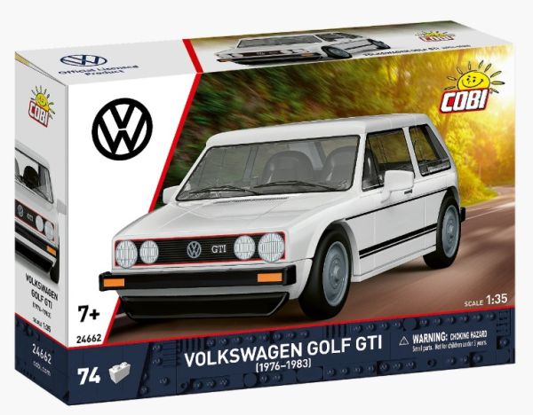 COB24662 - VOLKSWAGEN Golf GTI 1976-1983 blanco - 74 piezas - 1