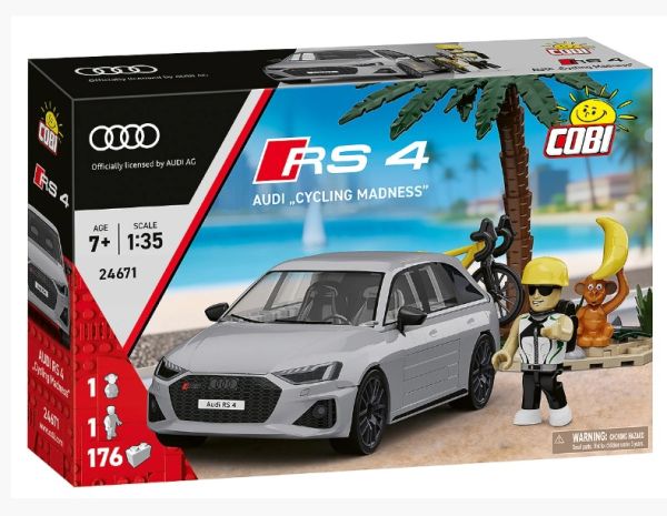 COB24671 - AUDI RS4 - Pasión por el ciclismo - 176 piezas - 1