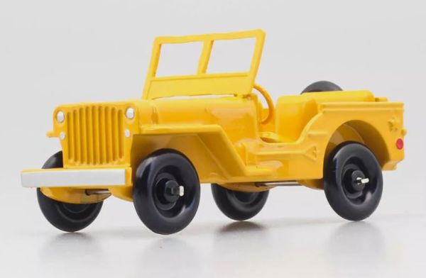 DIN24M - JEEP versión civil amarillo - Edición Atlas - 1